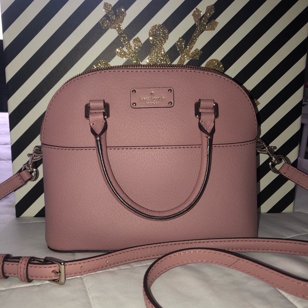 Kate Spade, Nude Pink small satchel